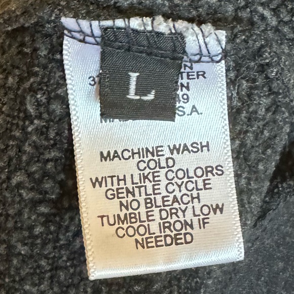 Aviator Nation Rainbow 5 Stripe Full Zip Drawstring Hoodie Black Unisex Size L - Picture 6 of 6